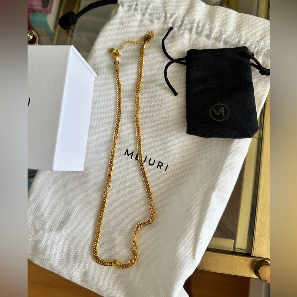 Mejuri Double Curb Chain (gold vermeil)